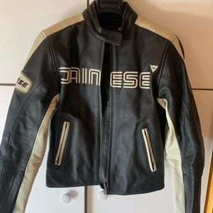Dainese leather motorcycle jacket